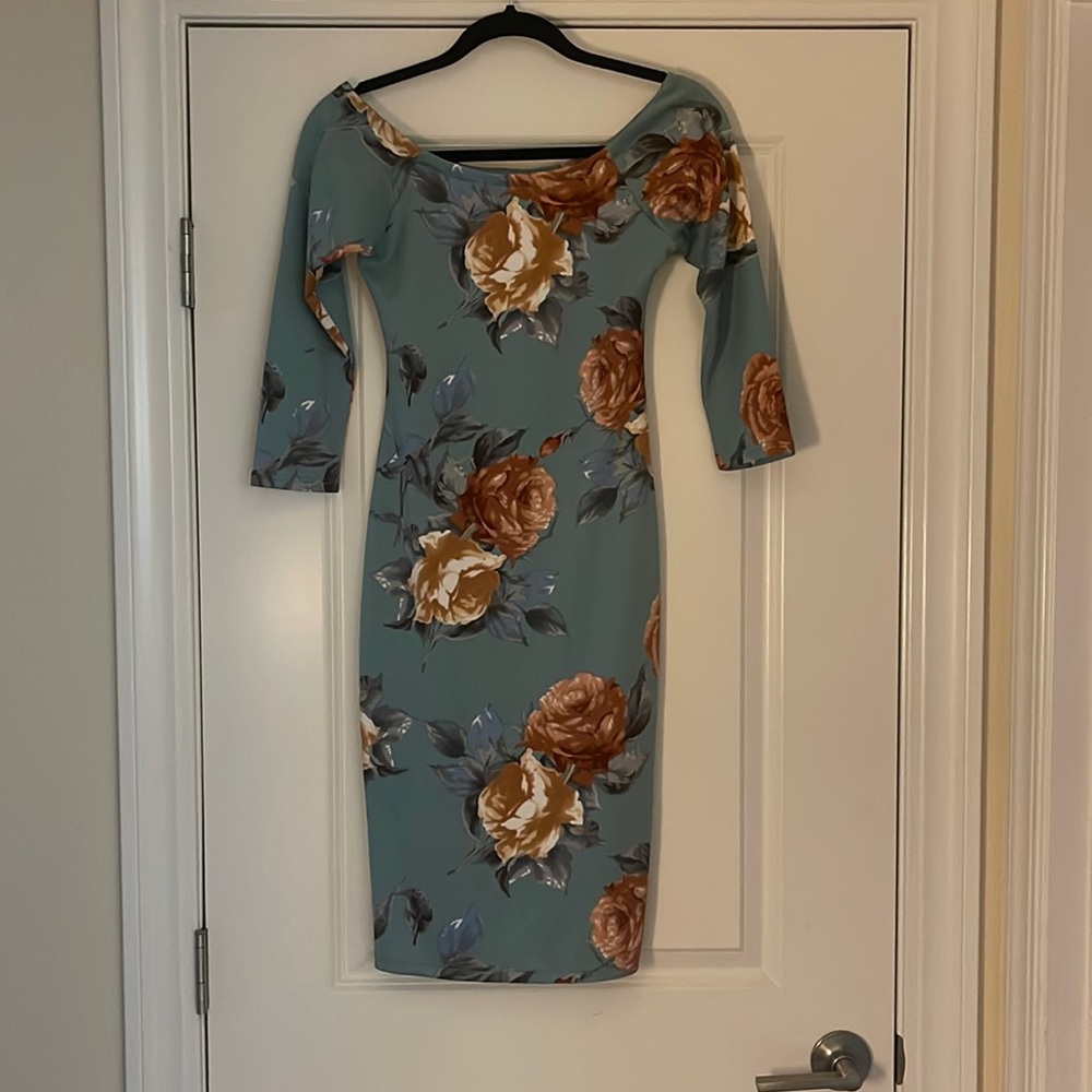 Off the shoulder Floral dress
